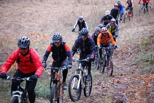 Mountain Biking Group Ride