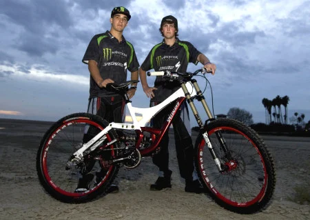 Sam Hill Brendon Fairclough Specialized Downhill World Cup Mountain Biking Bike Racing
