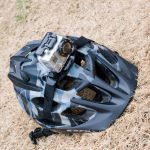 GoPro Hero Camera Mounted To Fox Helmet