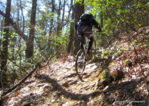 Climbing at Rich Mountain