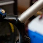 Crown Race Pressed On Suspension Fork Crown Race Pressed On Suspension Fork