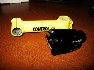 Yellow Control Tech Stem Mountain Bike Stem