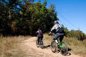 Fall Mountain Bike Riding