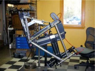 Eriksen Frame In Jig Eriksen Frame In Jig