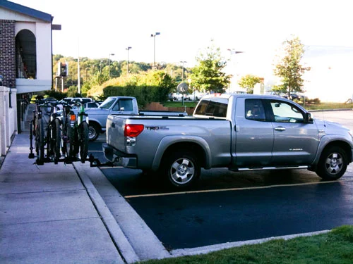 Racked Up And Ready For Mountain Biking at Monte Sano Racked Up And Ready For Mountain Biking at Monte Sano
