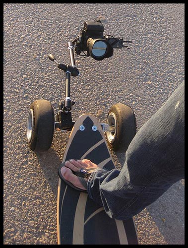 Skateboarding - Unique Picture Perspective