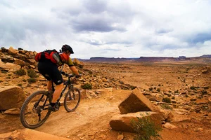 Getting Friends To Mountain Bike