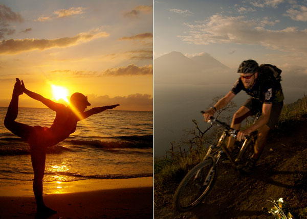 Mountain Biking and Yoga - Sacred Rides