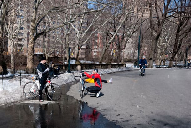 Central Park Road Biking in New York City