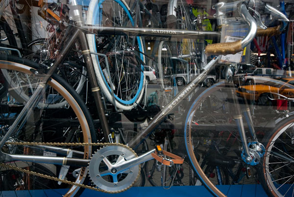 Schwinn Fixie in NYC Bike Shop