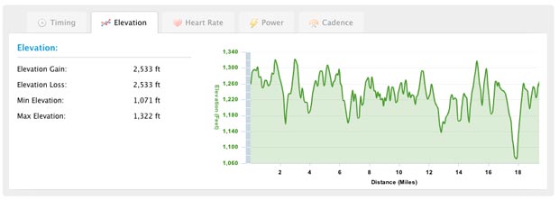 Chicopee Elevation - Mountain Biking