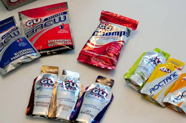 GU Energy Gels, Powders and Blocks