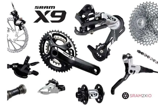 SRAM X9 10 Speed Components SRAM X9 10 Speed Components