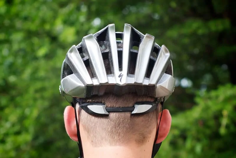 Specialized S-Works MT Helmet Rear View Specialized S-Works MT Helmet Rear View