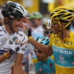 Andy Schleck and Alberto Contador (AFP Getty)