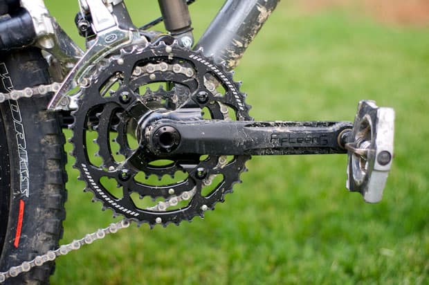 mtb crankset on road bike