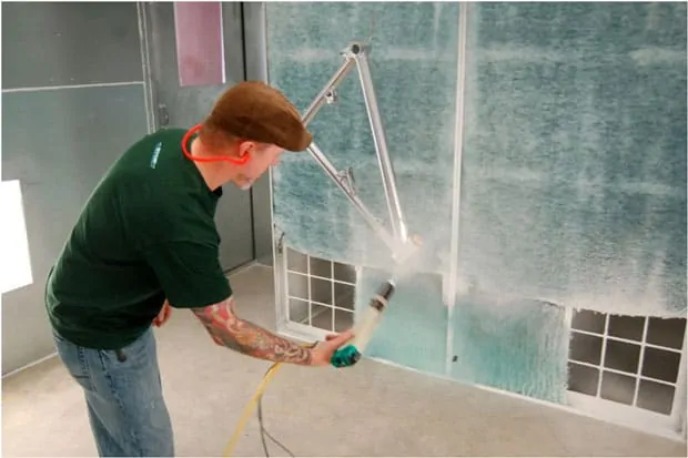 Mark Applying Powder Coat Mark Applying Powder Coat