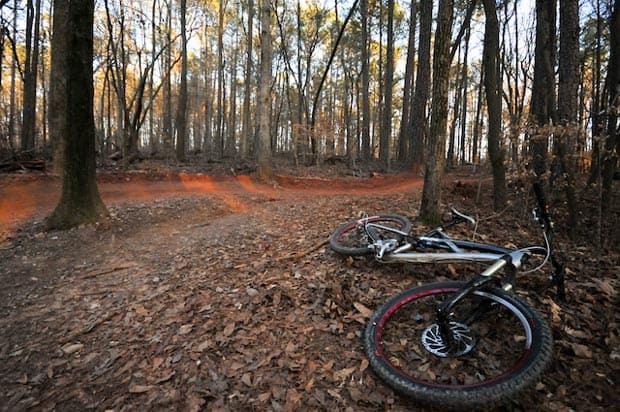 Enduro Next To Slalom Run