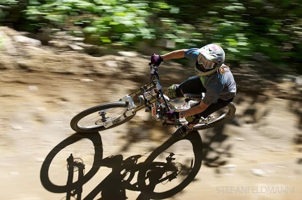 Downhill Mountain Biking Whistler A Line