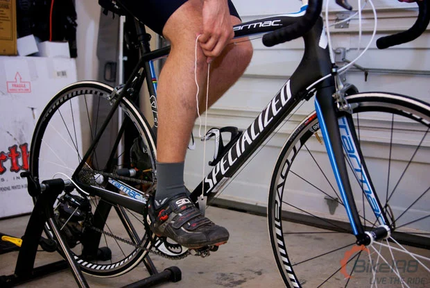 The Bike Fitting Kit In Use