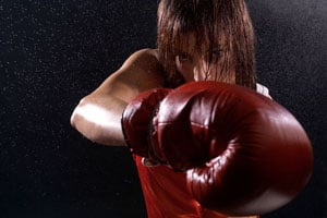 Woman Boxer