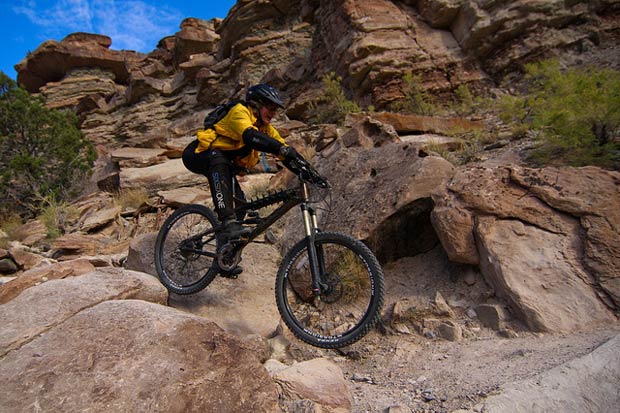 Mountain Biking Rocks