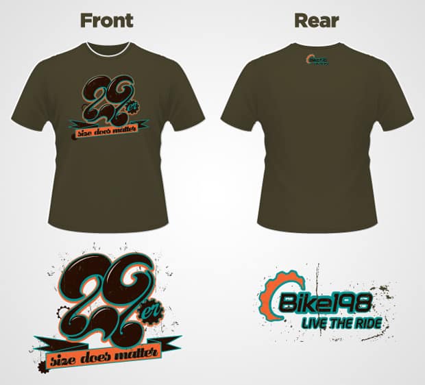 29er T-Shirt - Size Does Matter