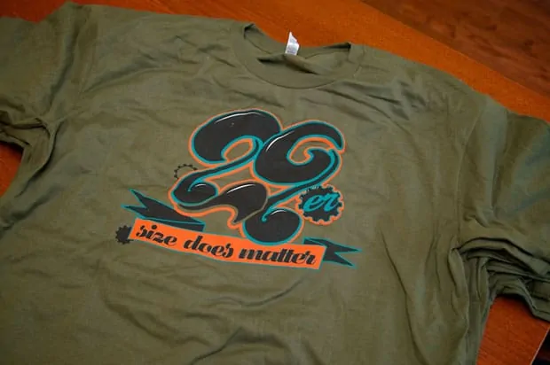 29er Size Does Matter Tee 29er Size Does Matter Tee