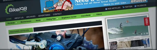 The New Look of Bike198.com The New Look of Bike198.com