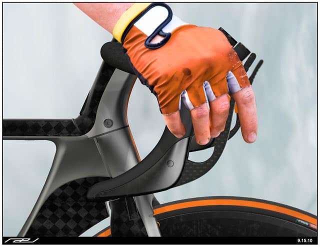 Rael Road Bike Concept Hoods and Shifters