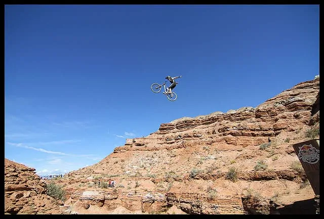 Extreme Redbull Mountain Biking