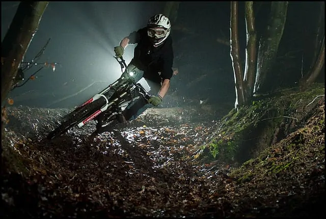 Extreme Downhill Mountain Biking