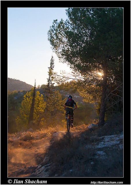 Sunset Mountain Biking