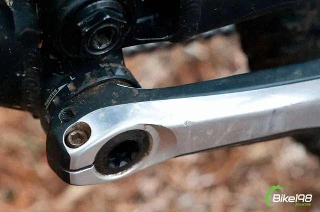 Shimano XTR Crank Attachment Shimano XTR Crank Attachment
