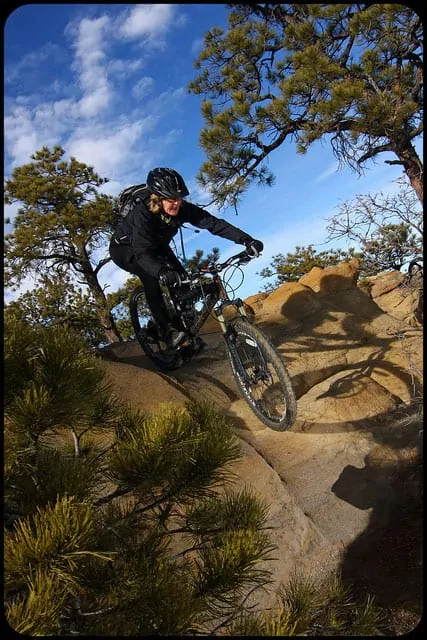 Technical Mountain Biking Descent
