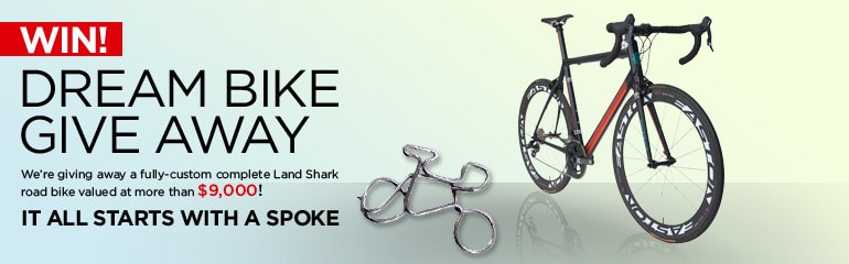 Win your dream bike with Easton Cycling and Landshark Bicycles