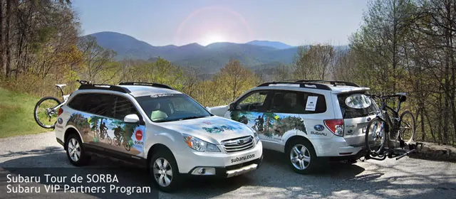 SORBA Subaru VIP Partners Program SORBA Subaru VIP Partners Program