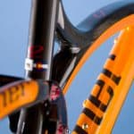 Orange Jet 9 Carbon Frame Detail Orange Jet 9 Carbon Frame Detail