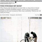 Outside Magazine Article - Who pinched my ride? Outside Magazine Article - Who pinched my ride?