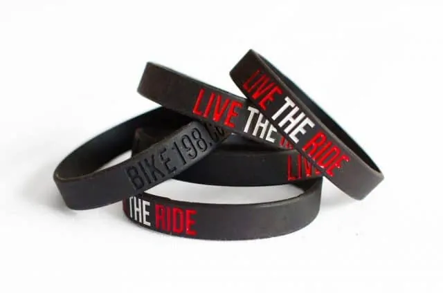 Live the Ride Wristbands Live the Ride Wristbands