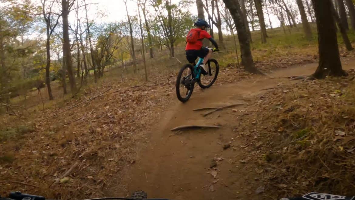 mountain bike setup for road